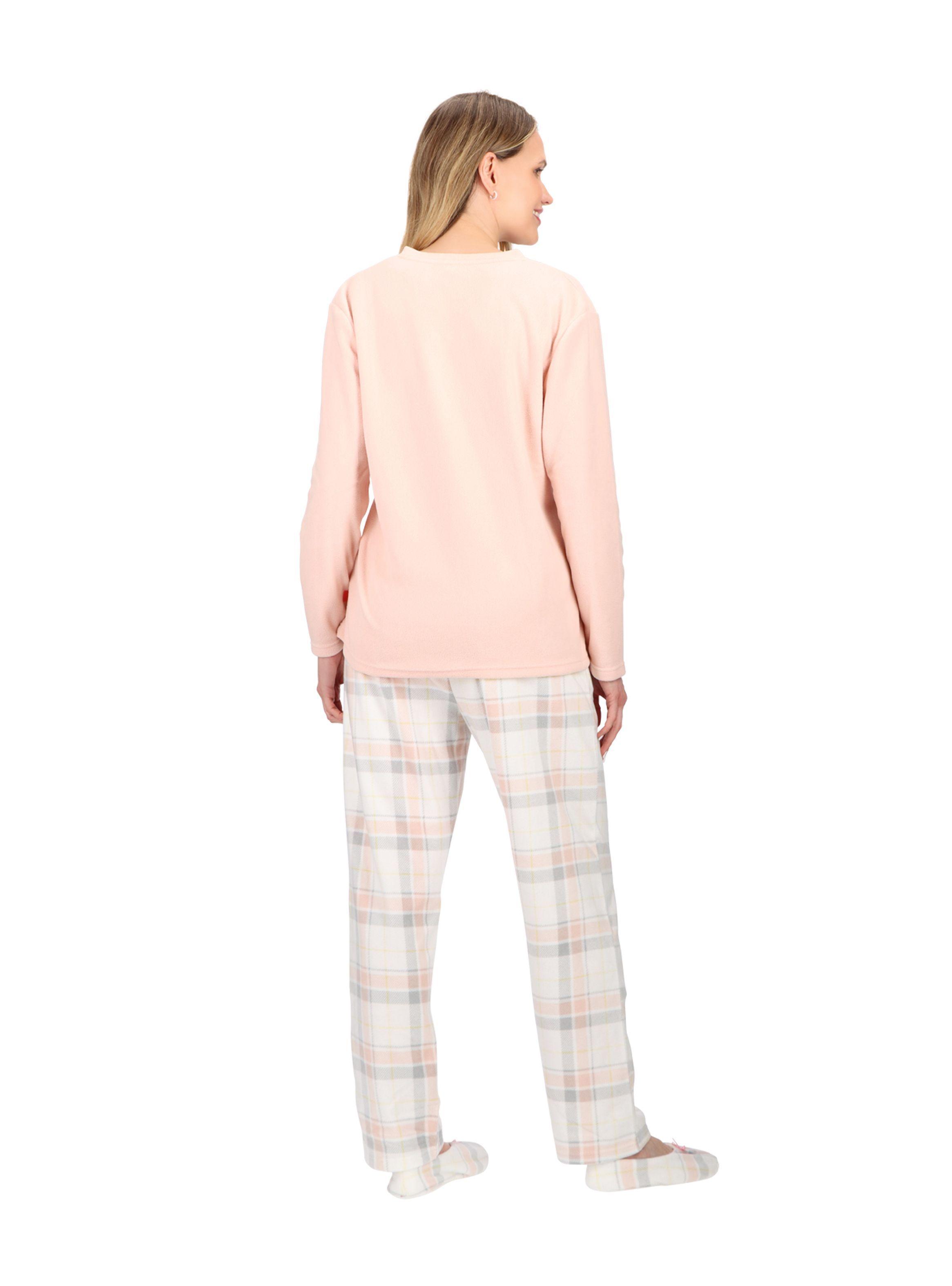 Pijama Largo Micropolar Caffarena-2
