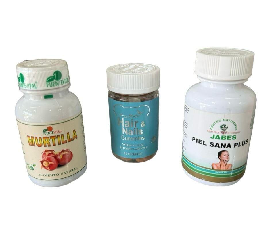 PACK PIEL, UÑAS Y CABELLO RELUCIENTE -0