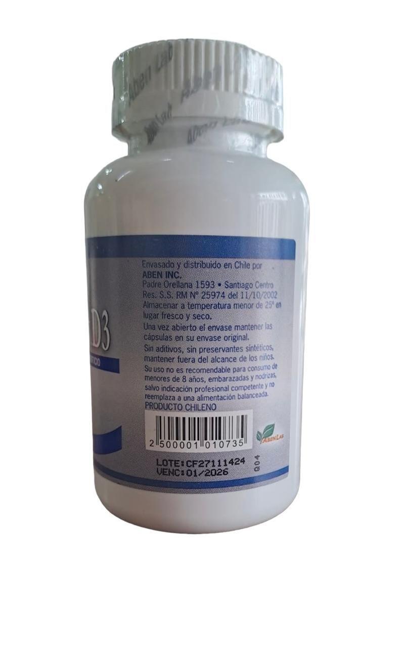 PACK CALCIO + MAGNESIO + VITAMINA D3  740mg 2X120 CÁPSULAS-2