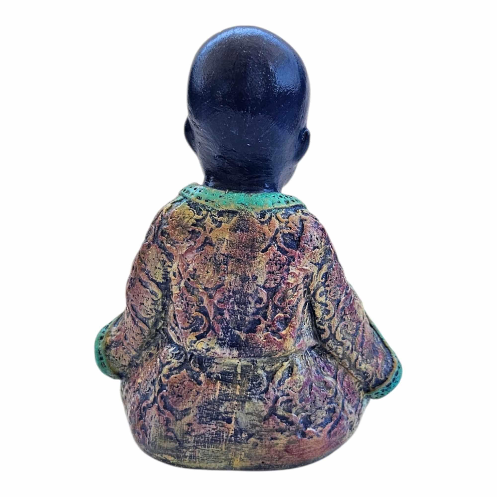 BUDA Y CUARZO BLANCO DECORACIÓN 12CM-2