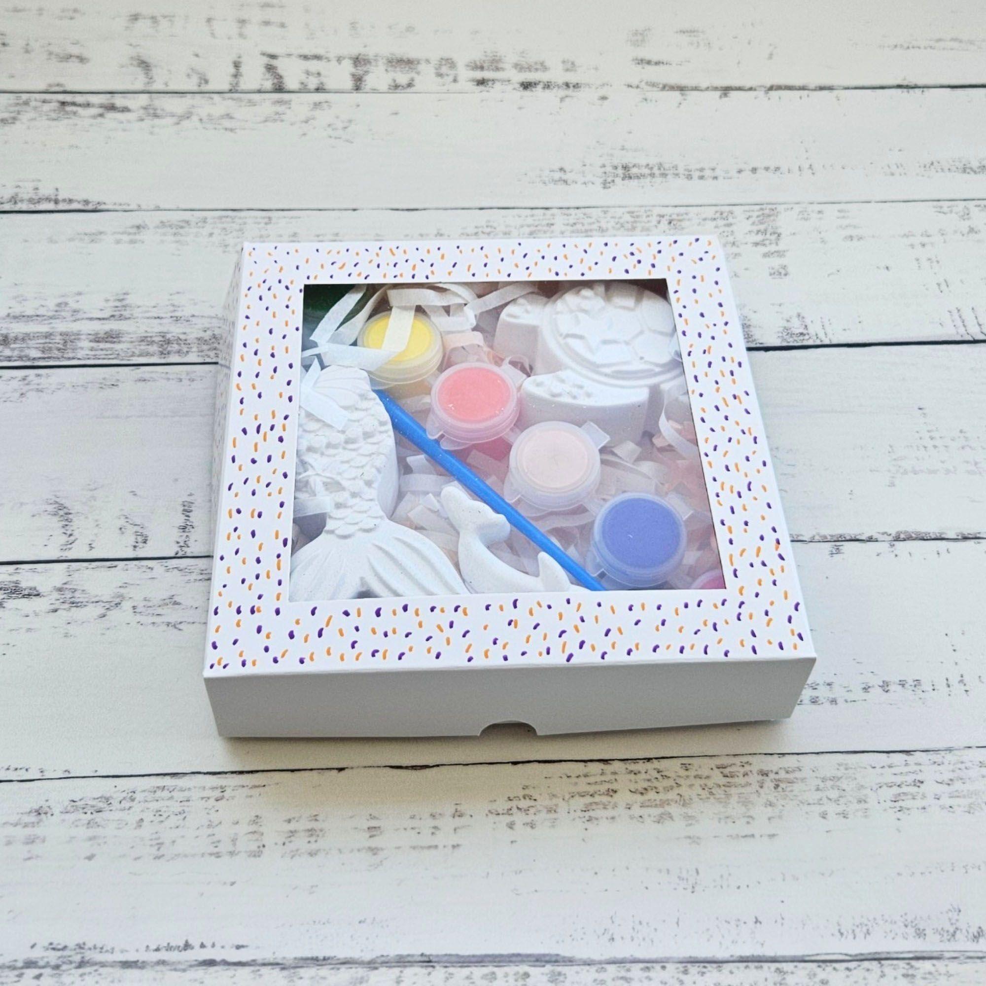 FLORES Kit creativo de yeso im n-4