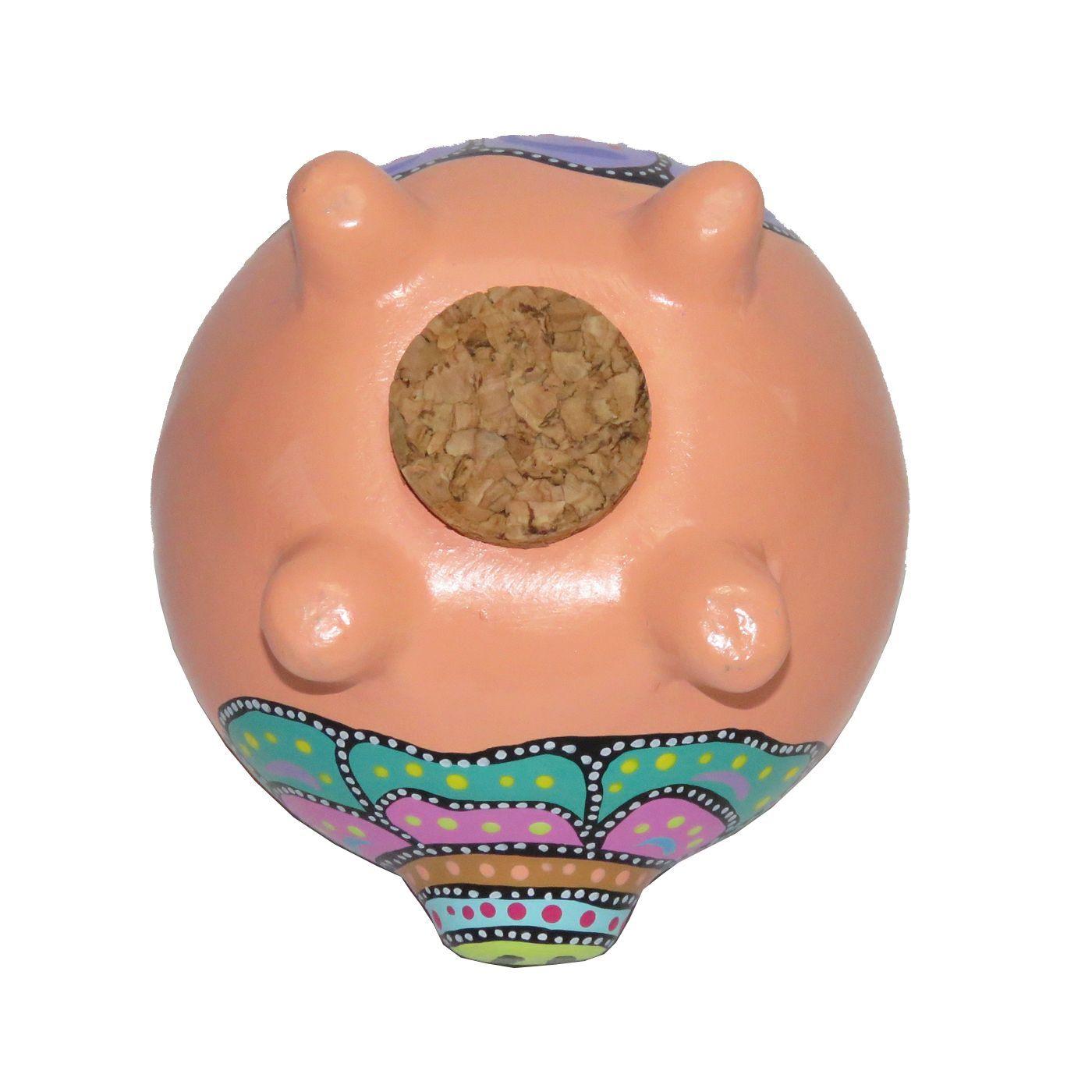 Chancho alcancía de cerámica-2