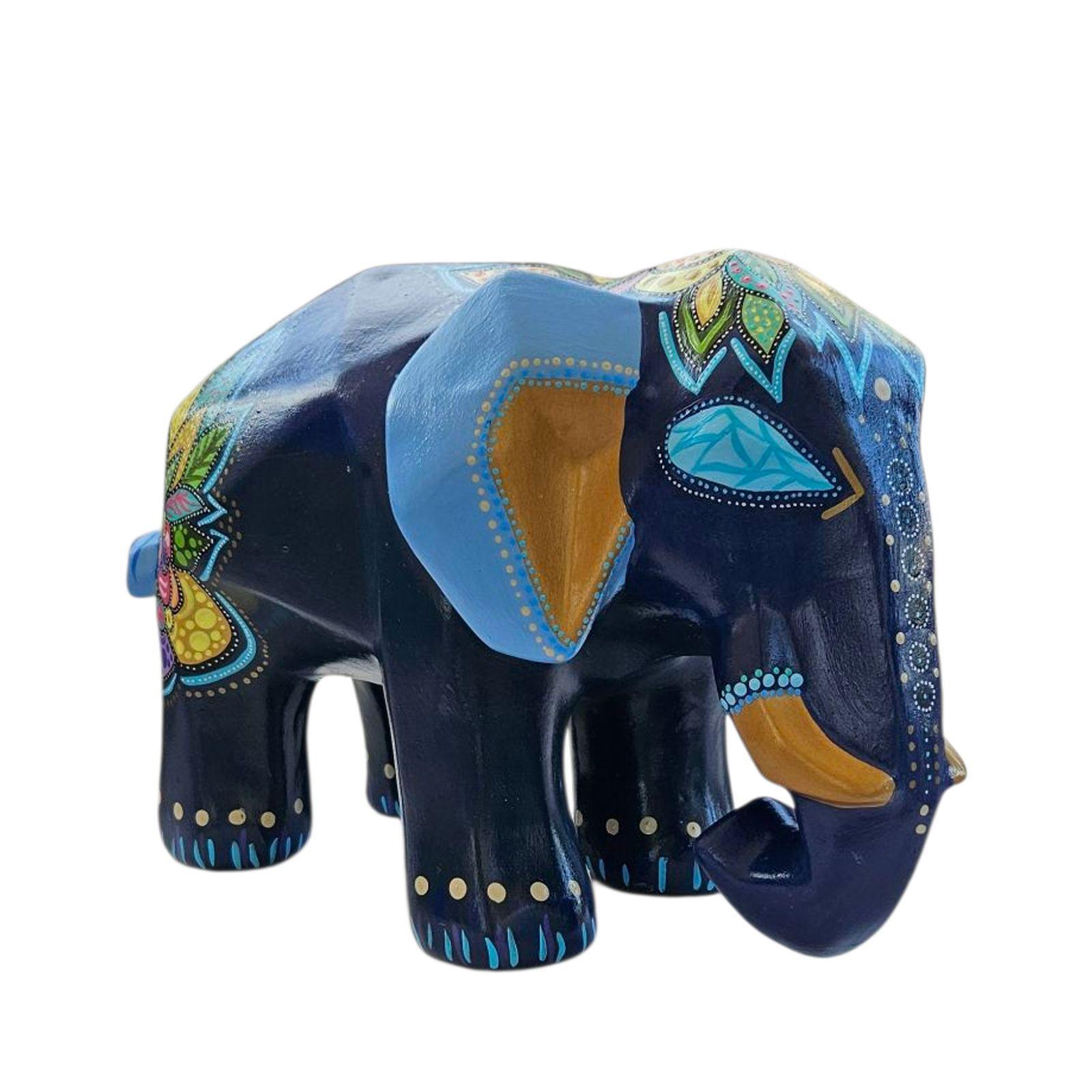 Elefante decorativo de cerámica-0