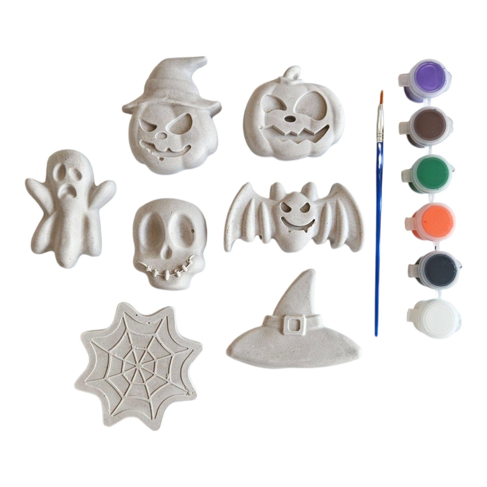 Kit de yeso para pintar Halloween-0
