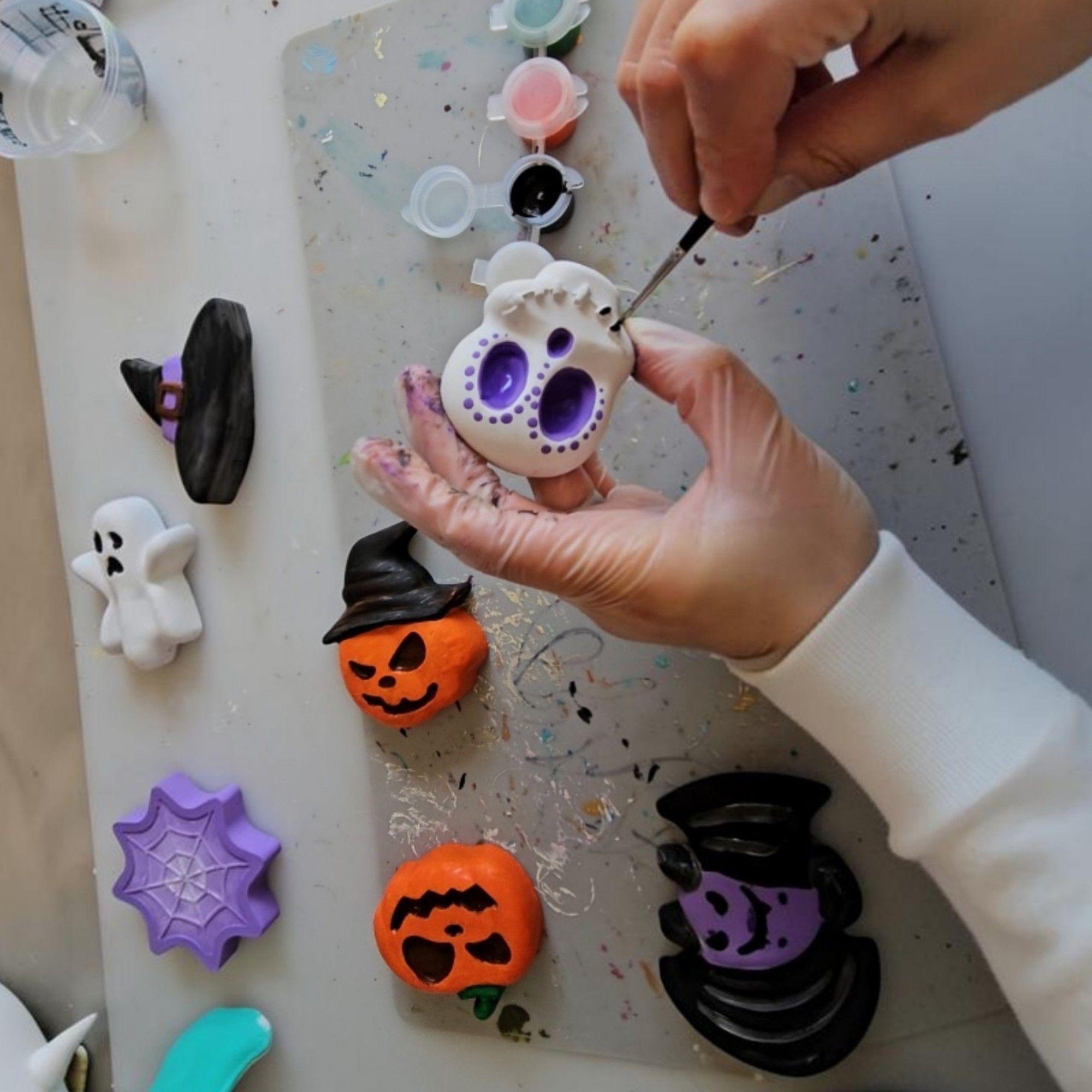 Kit de yeso para pintar Halloween-1