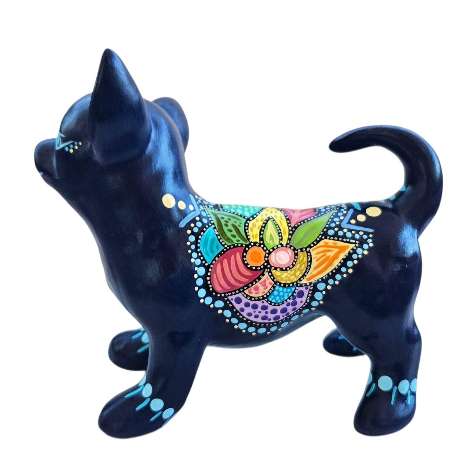 Perro decorativo de cerámica-2