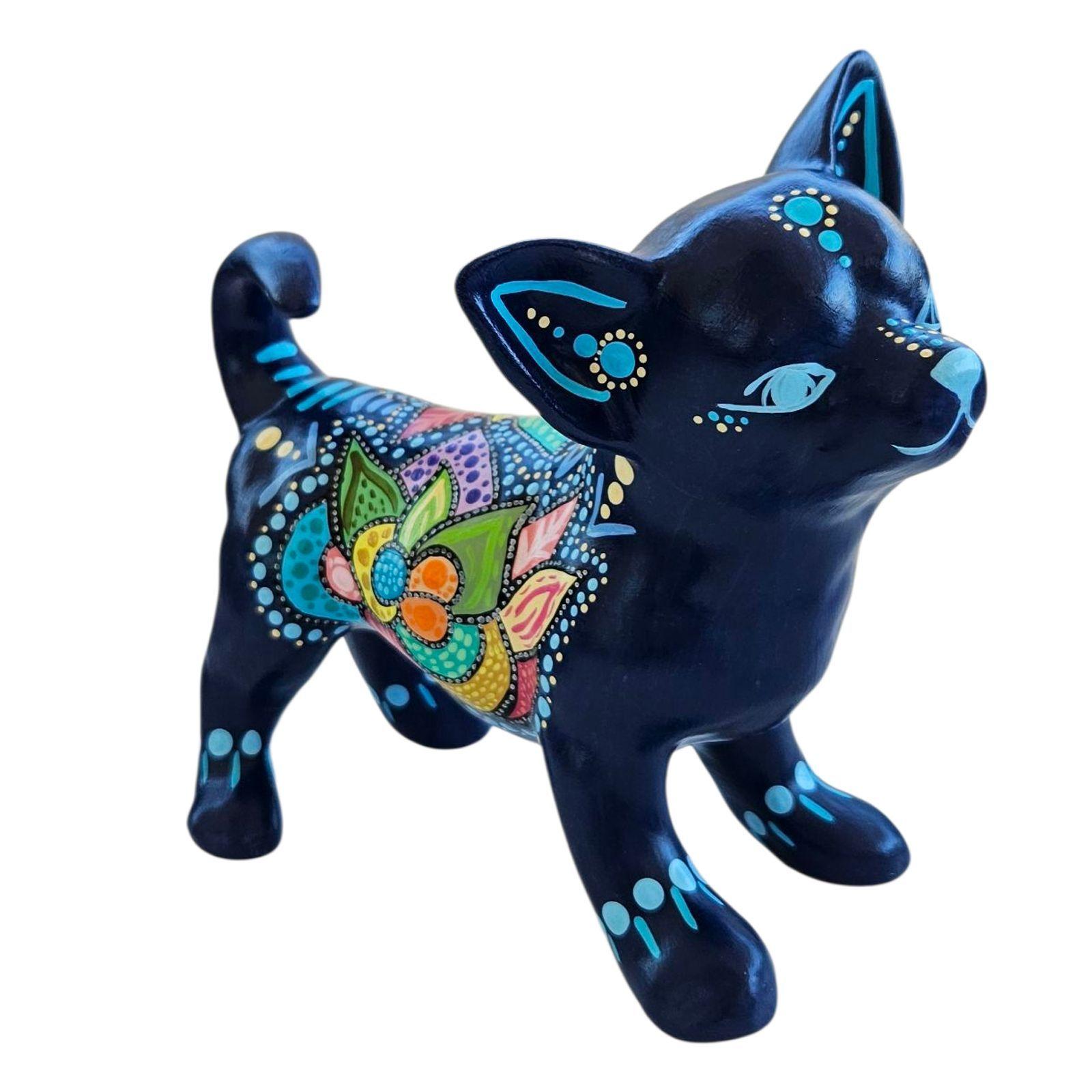 Perro decorativo de cerámica-3