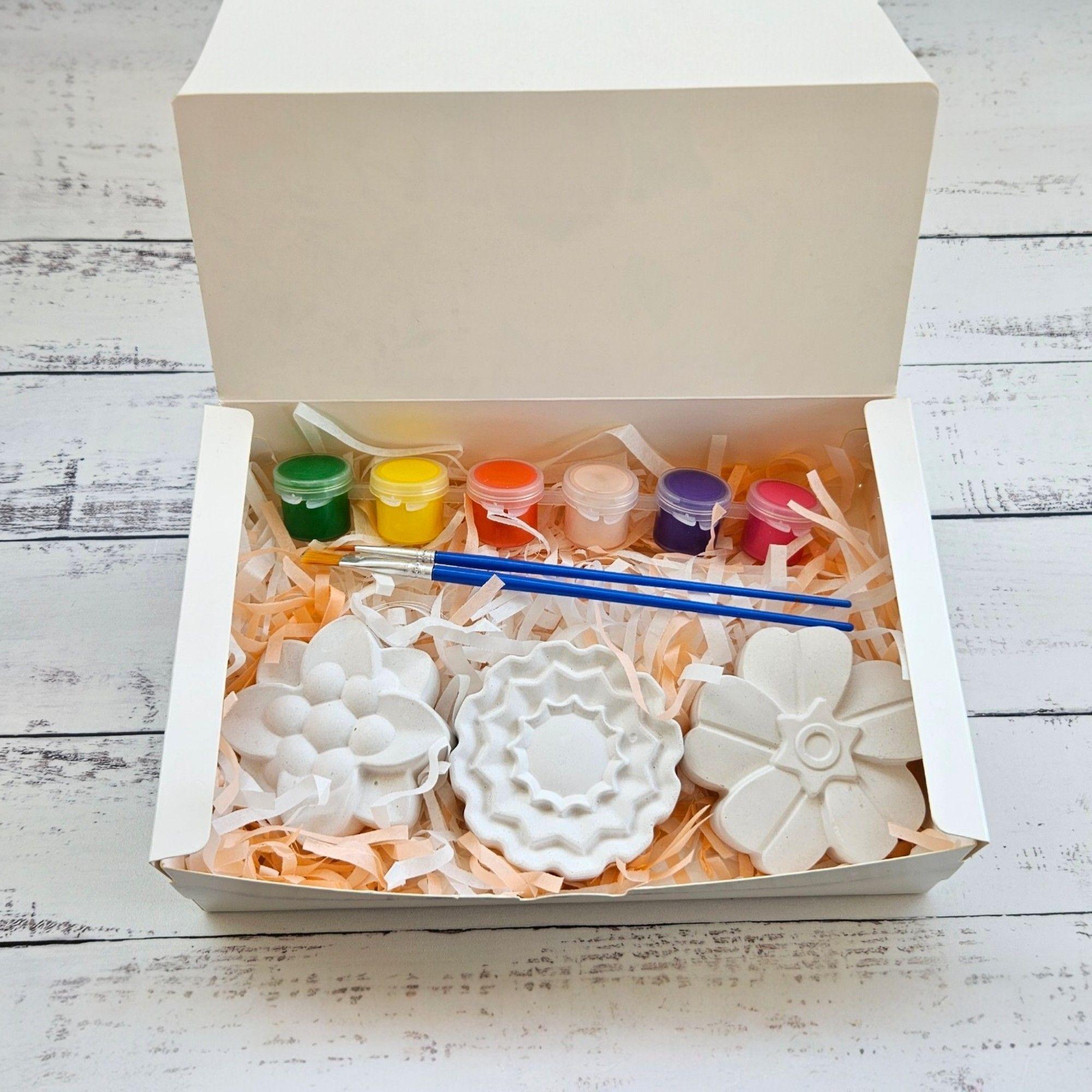 FLORES Kit creativo de yeso im n-2
