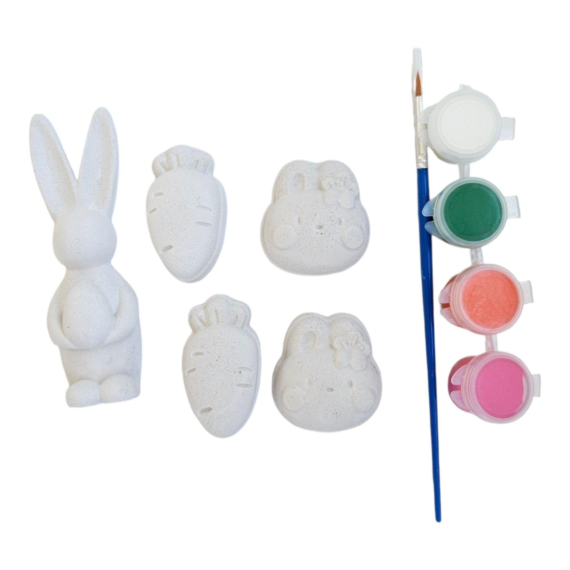 Kit creativo de Yeso, Conejo de pascua-2