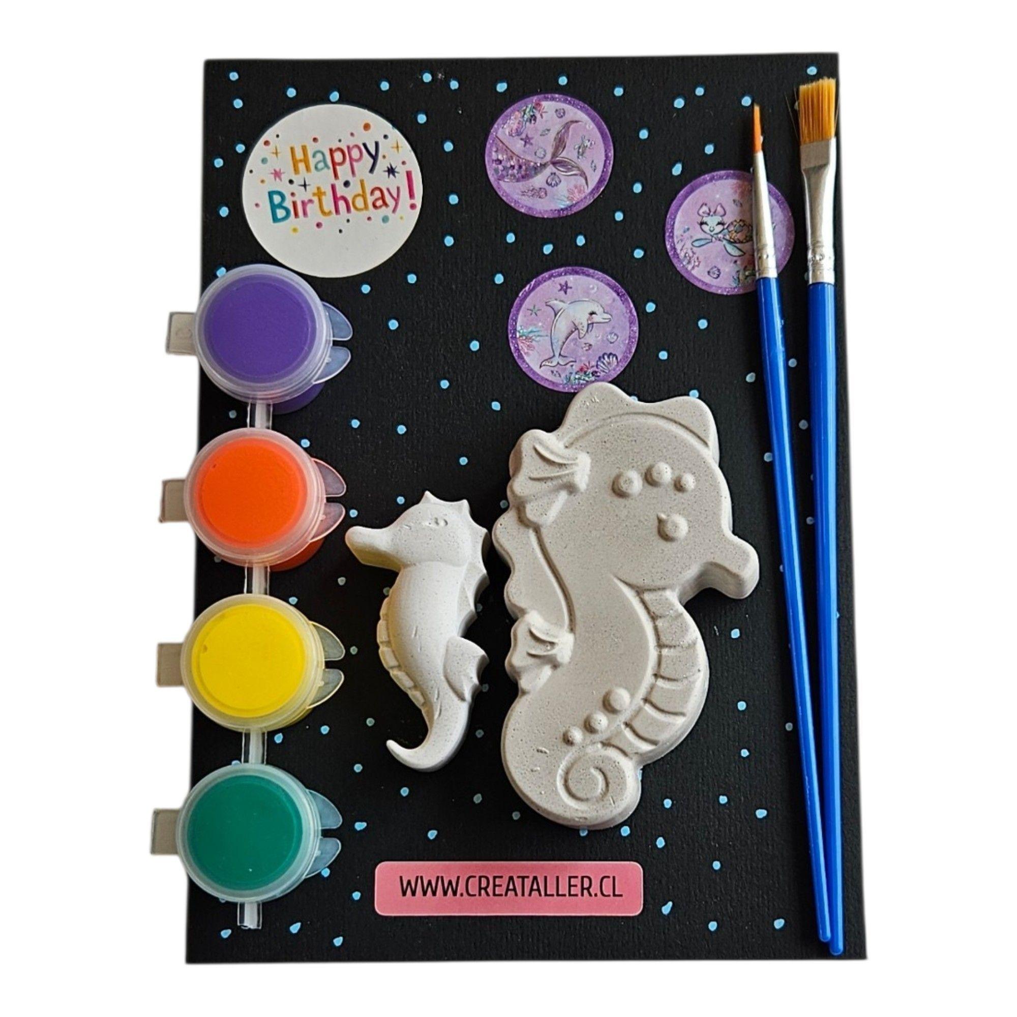 Pack de 5 kits creativo CABALLITO DE MAR-3
