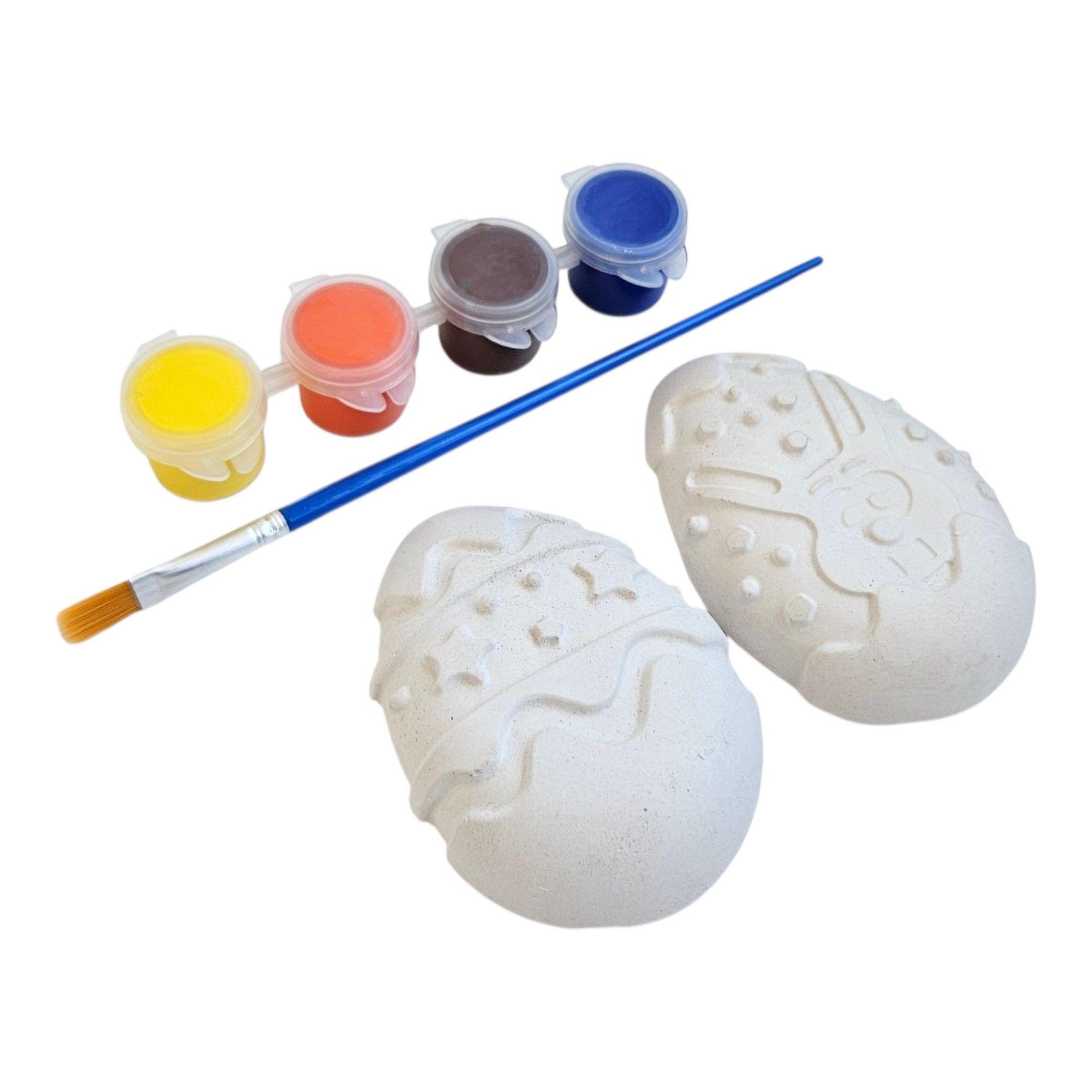 Kit creativo de Yeso, Huevo de pascua-2