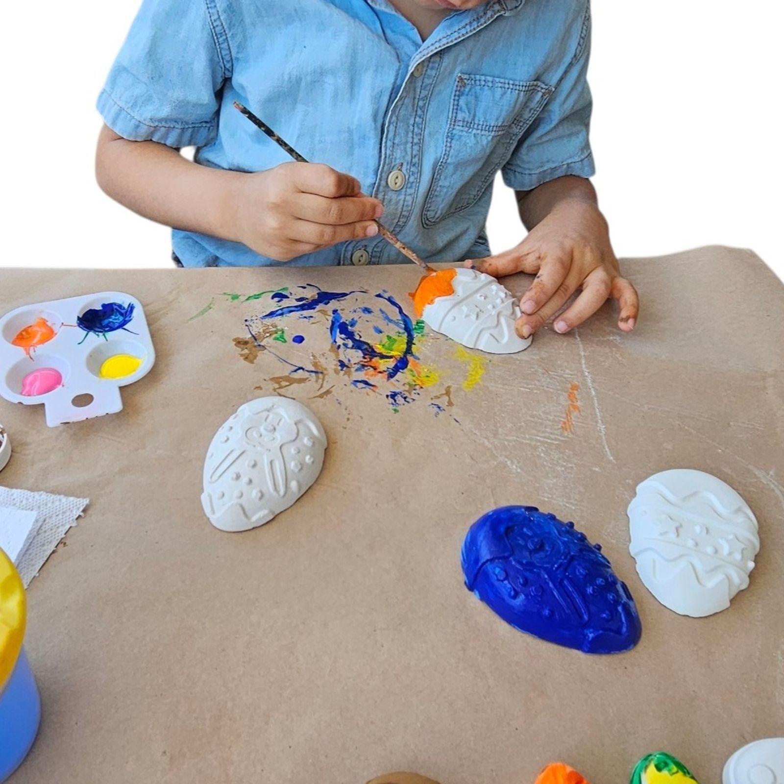 Kit creativo de Yeso, Huevo de pascua-4