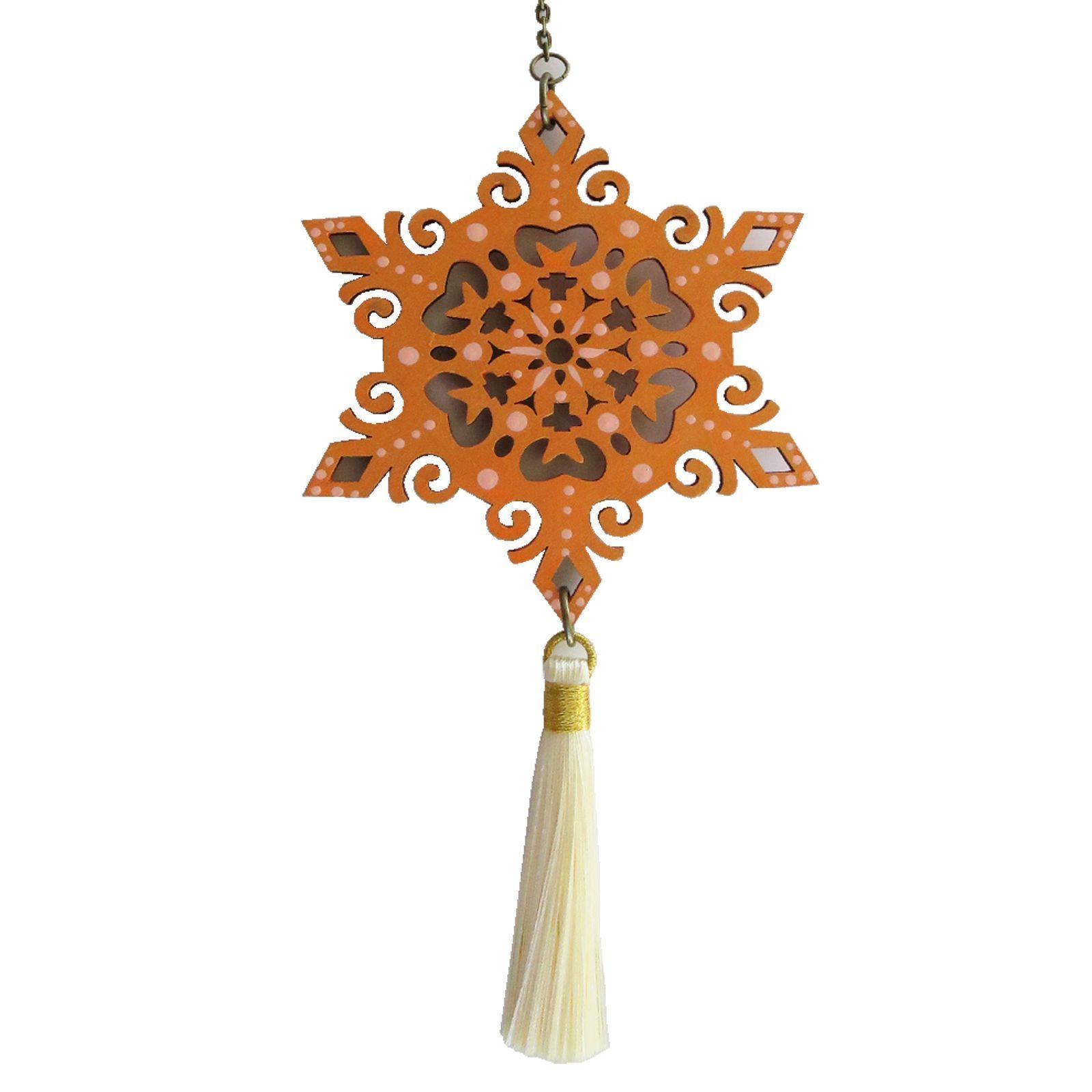 Colgante móvil mandala estrella -1