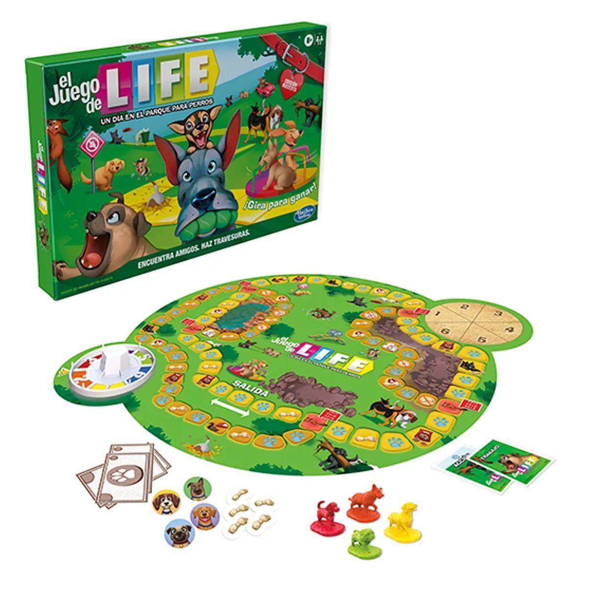 Juego De Mesa Hasbro Life Un Día En El Parque Para Perros-1