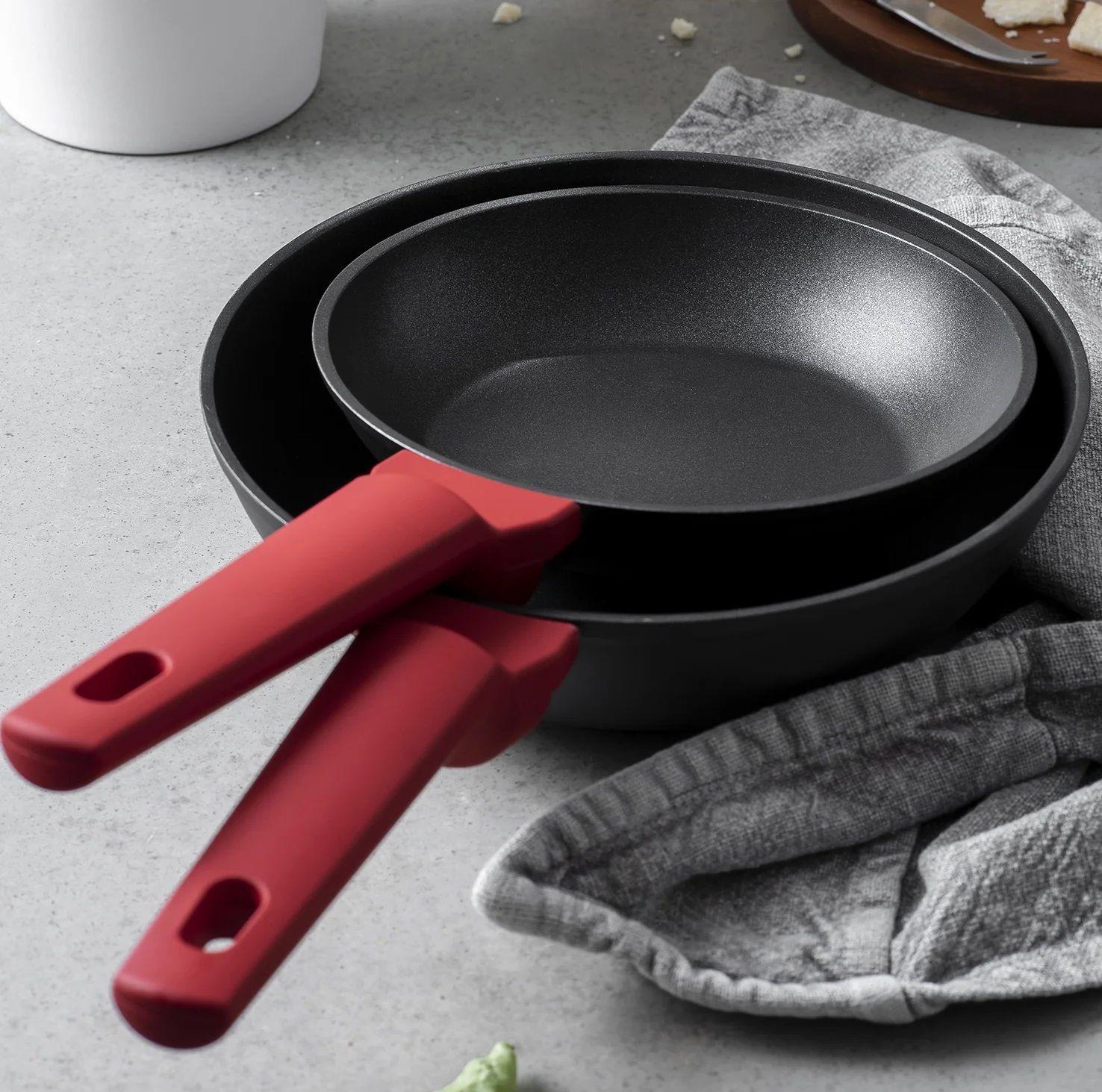 SET SARTEN 18 CM + WOK 22 CM COLORES CADEM-4