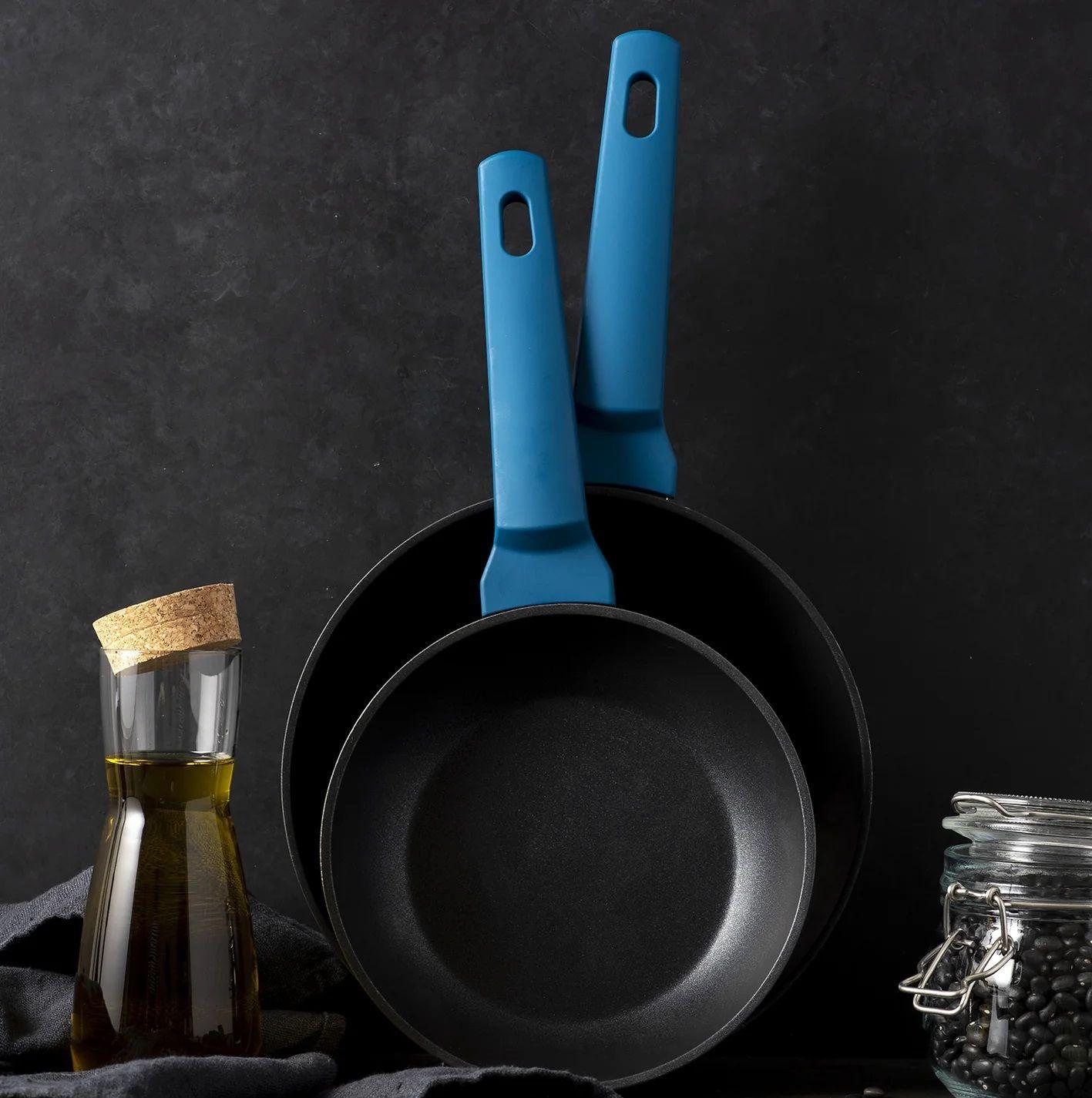 SET SARTEN 18 CM + WOK 22 CM COLORES CADEM-5