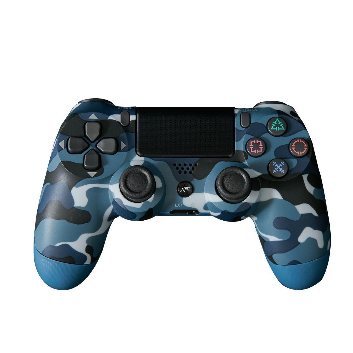 Control PS4 Camuflado Azul-0