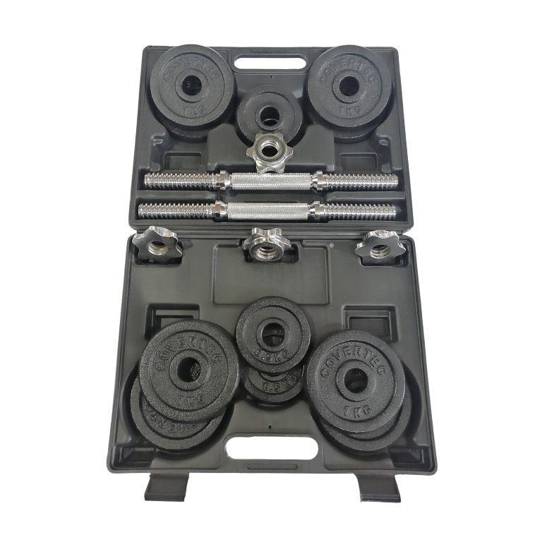 MALETA MANCUERNAS NEGRA 15KG COVERTEC-3