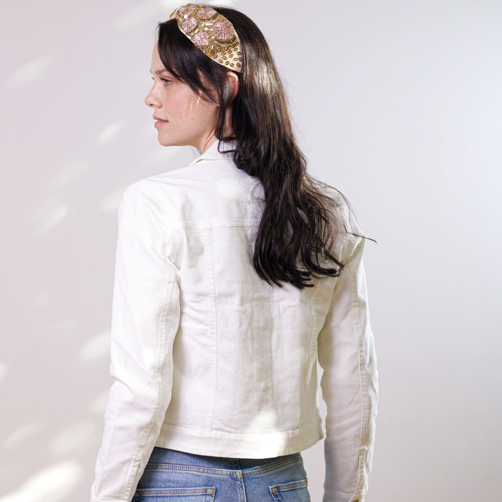 Chaqueta Denim Mezclilla Blanca-1