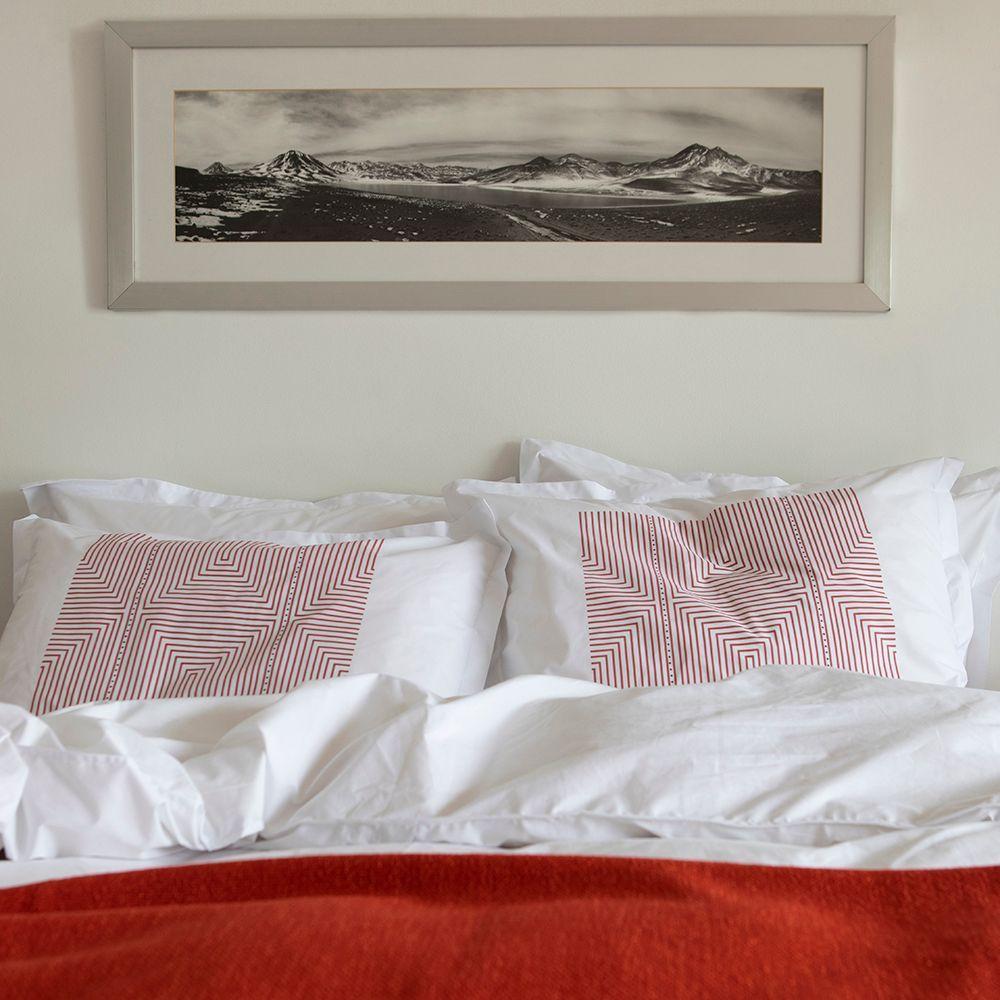Funda de Almohada Guaraní Rojo-1