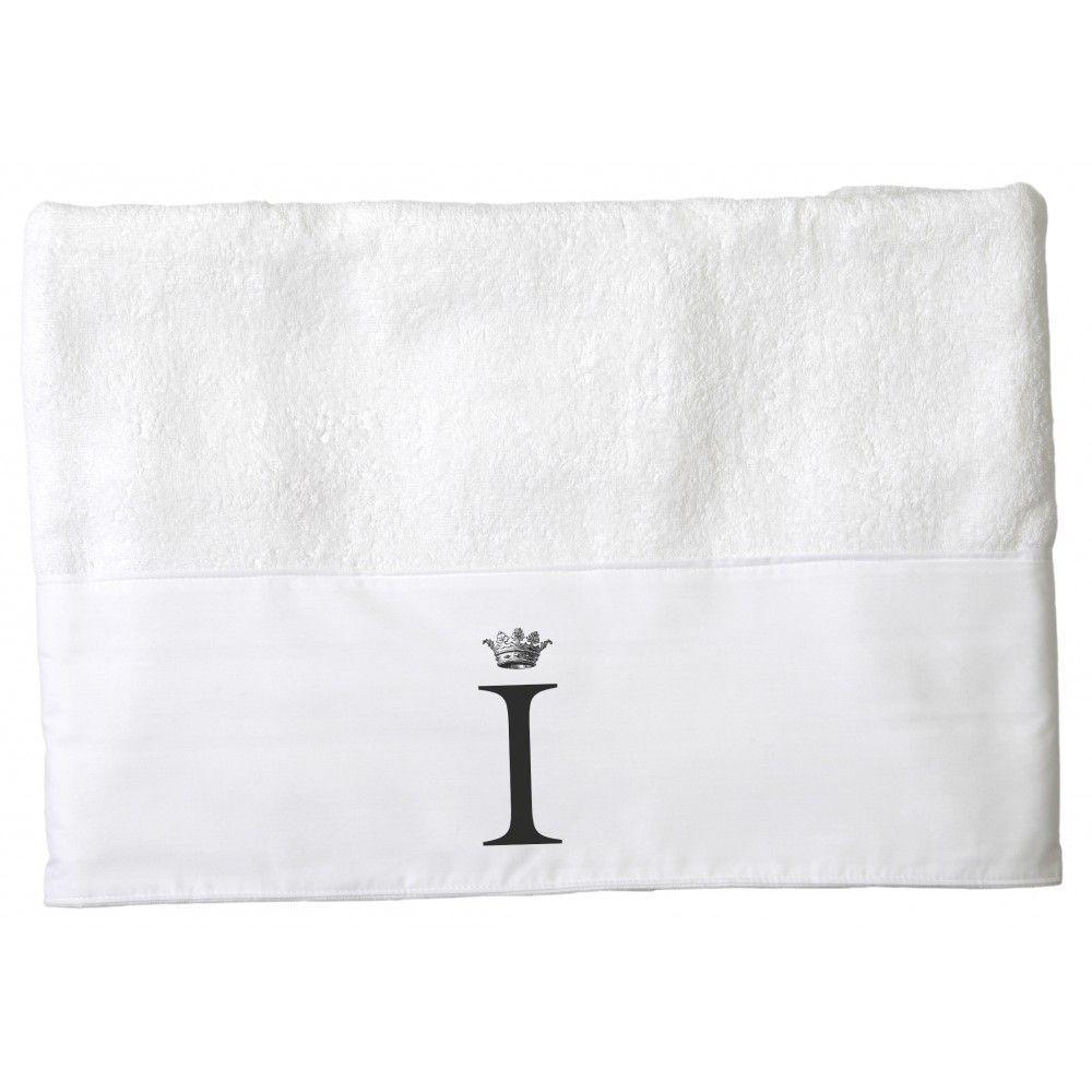 Toalla de Mano Letras Corona I-0