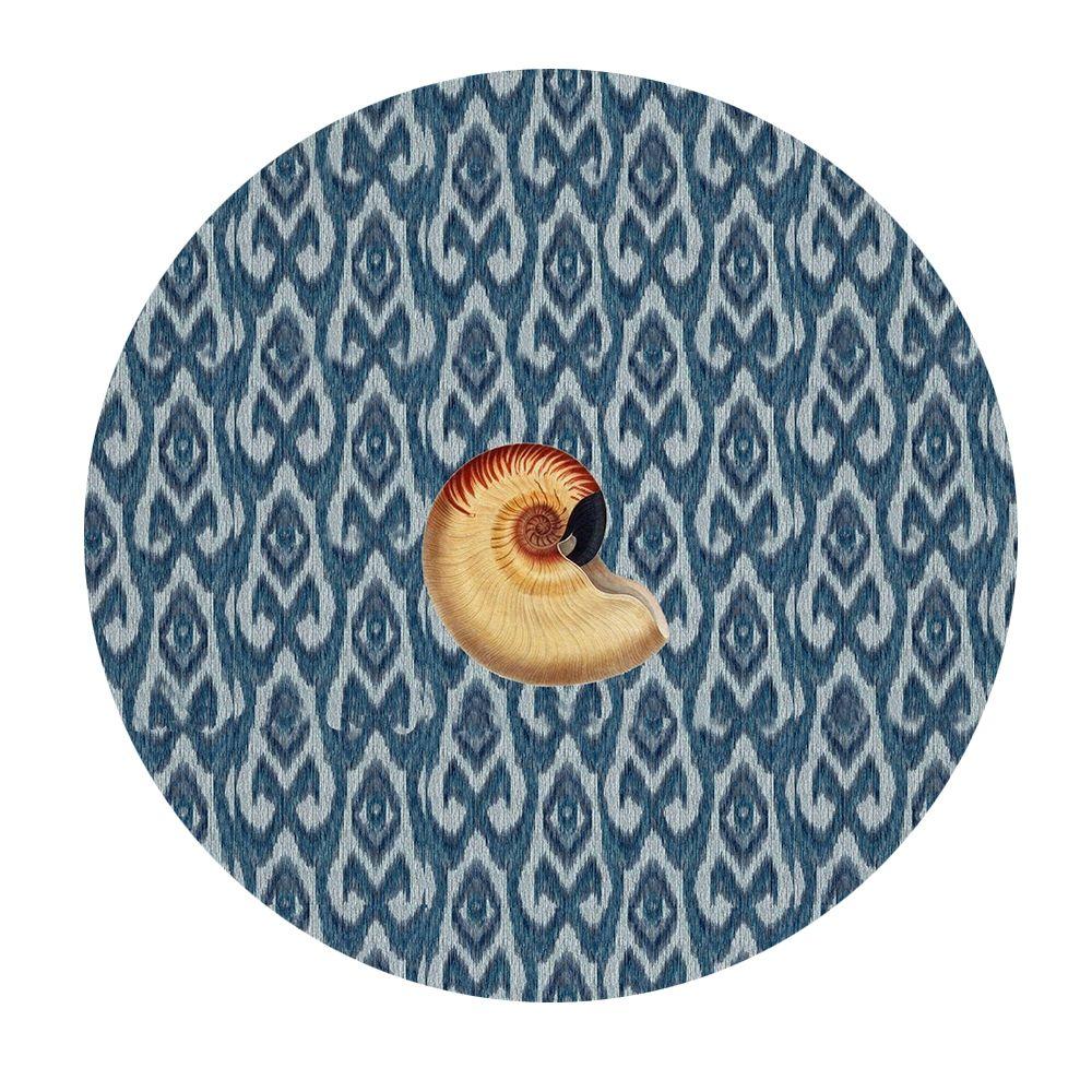 Set 4 Bajoplatos Bahia Azul  - 35 cm. - con base-3