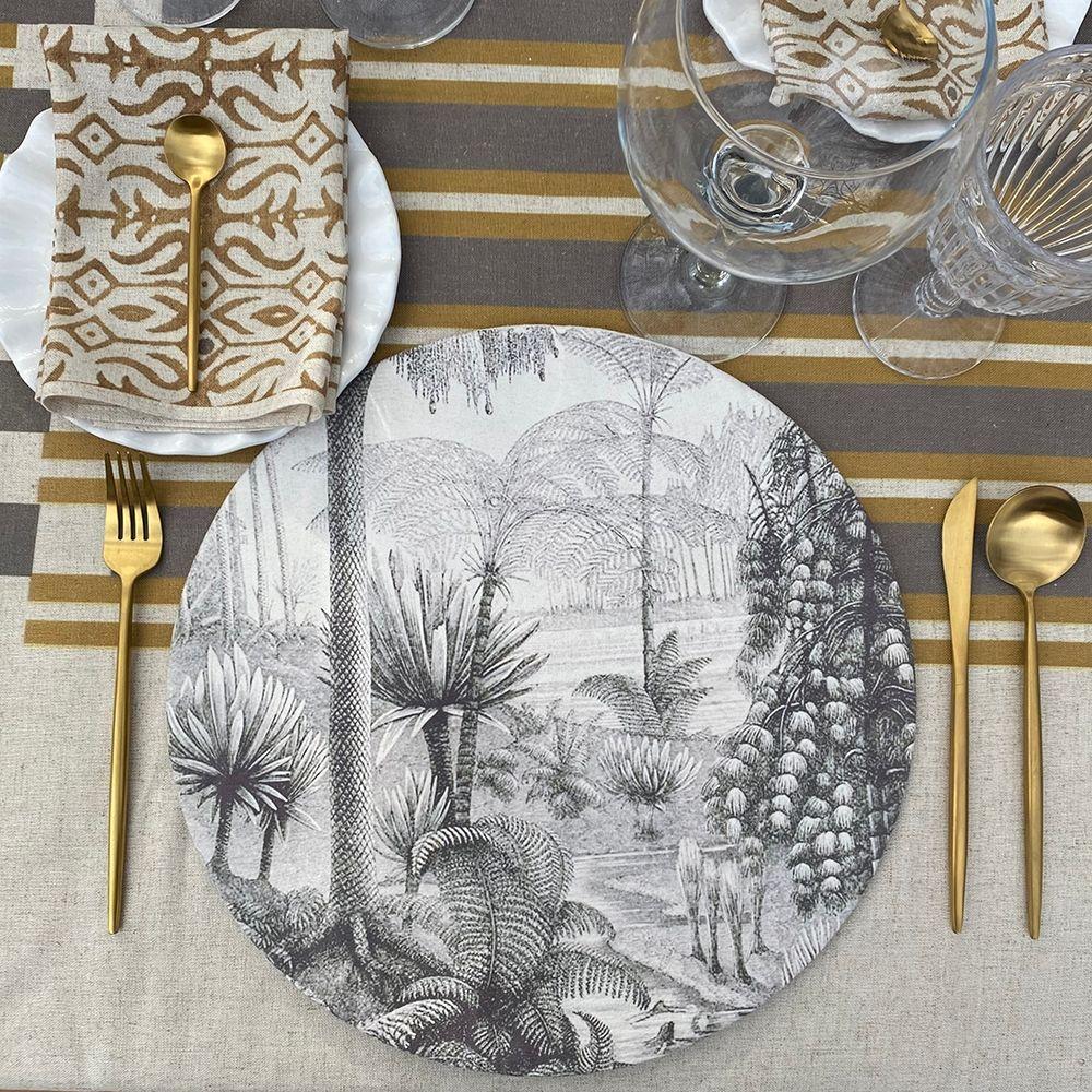 Set 4 Servilletas Ciro - Lino Poliester - 44 cm. x 44 cm.-2