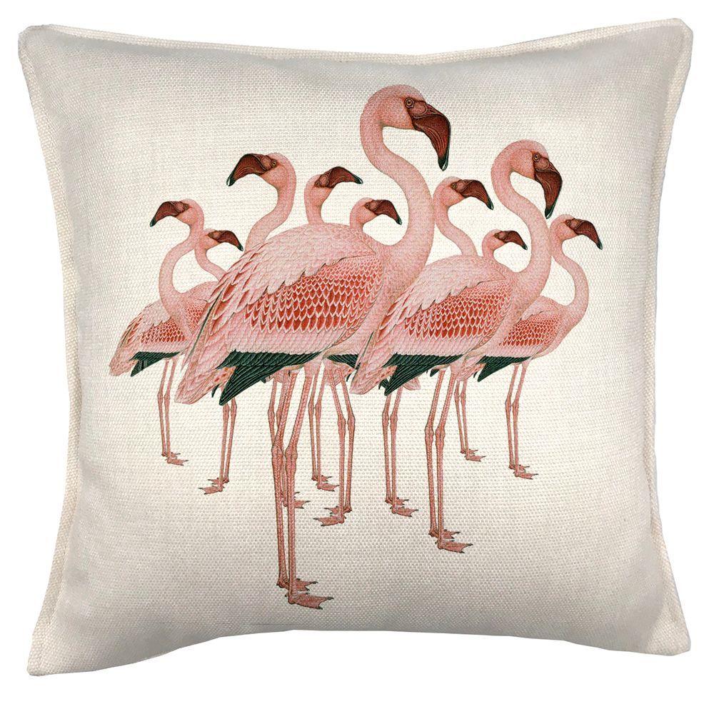 Cojín Flamencos, 45x45-0