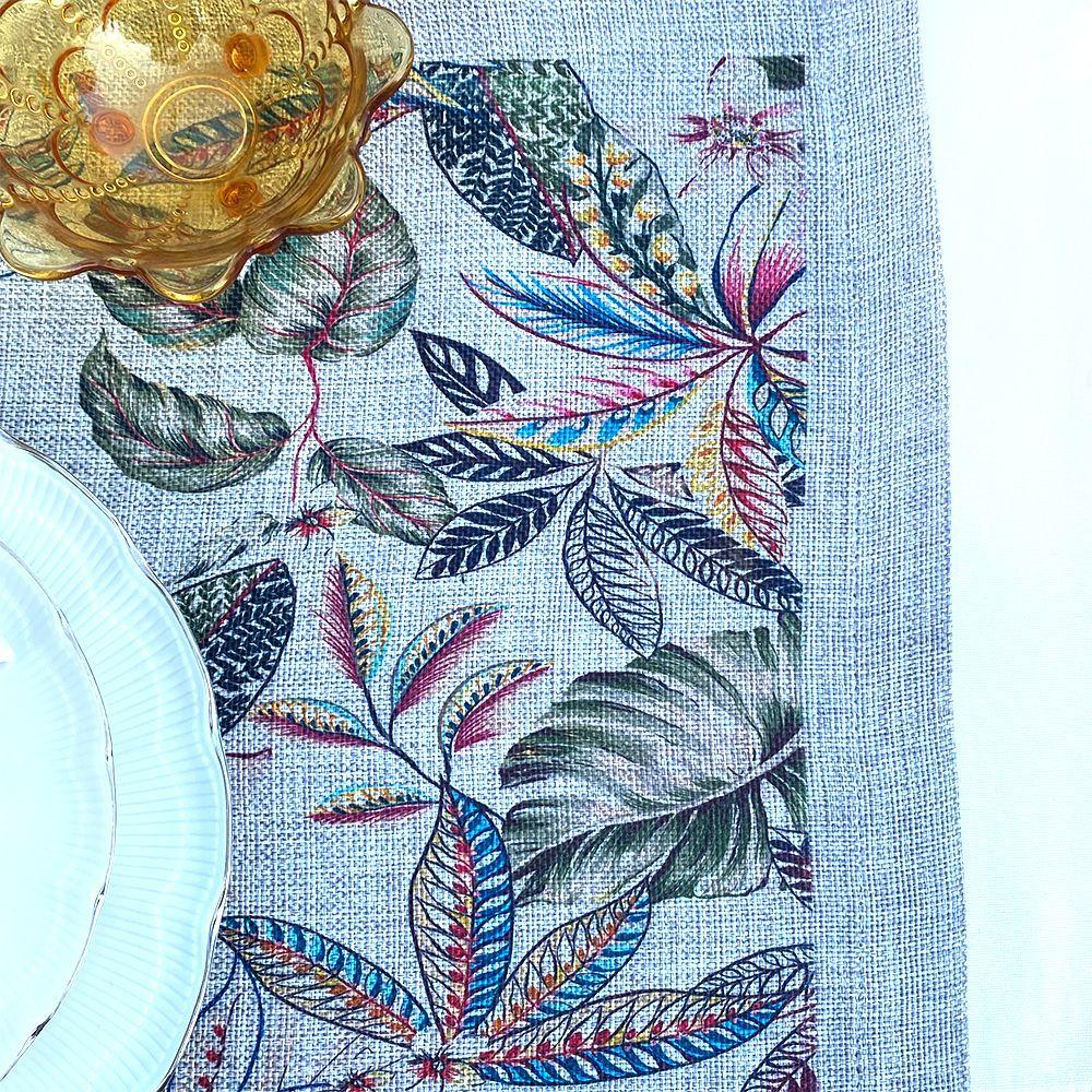 Set  Individuales gris claro Selva-3