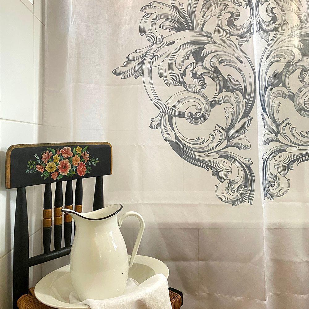 Cortina de Baño Velo Organza Sara-3