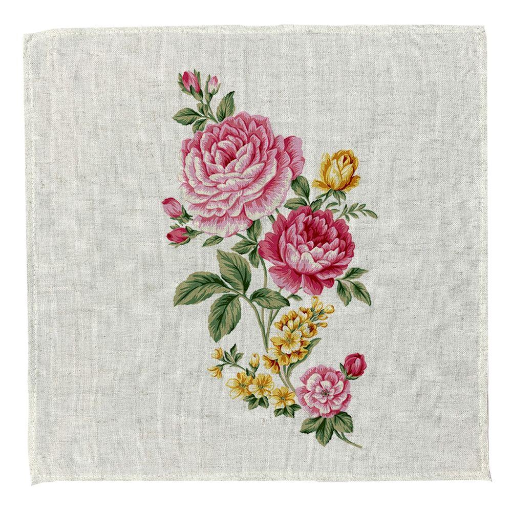 Set 4 Servilletas Lola - Lino Poliester - 44 x 44 cm-0