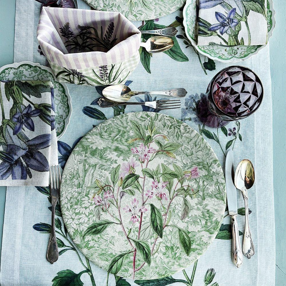 Set 4 Servilletas Bloom - Lino Poliester - 44 x 44 cm.-2