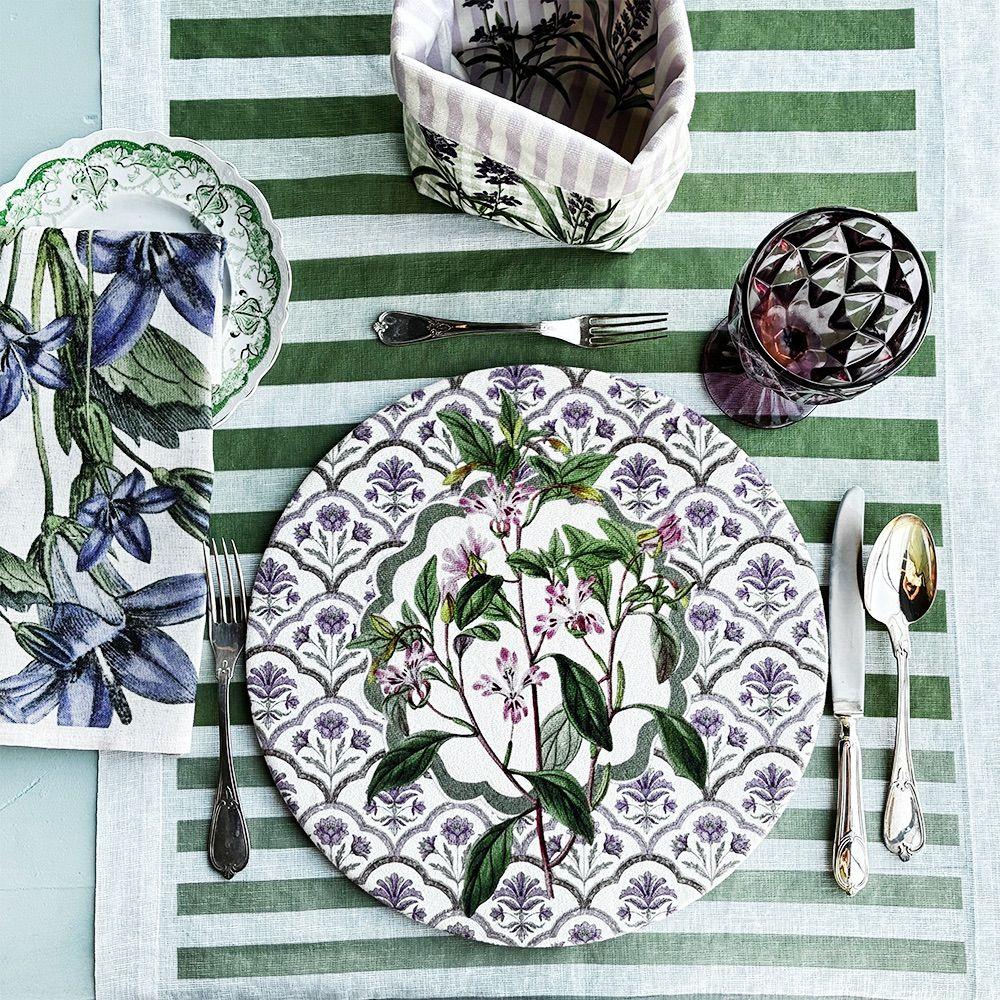 Set 4 Servilletas Bloom - Lino Poliester - 44 x 44 cm.-3