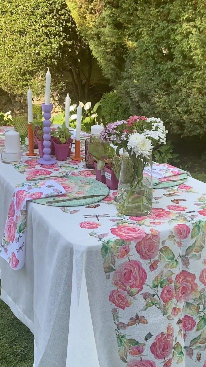 Set 4 Servilletas Rosalia - Velo Organza - 45 cm. x 45 cm.-3