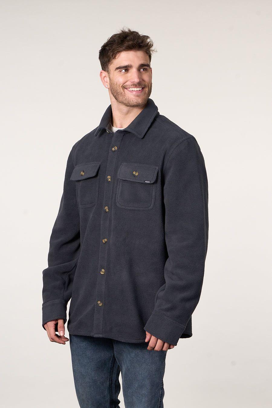Camisa Campera de Polar Hombre City Polemic-3