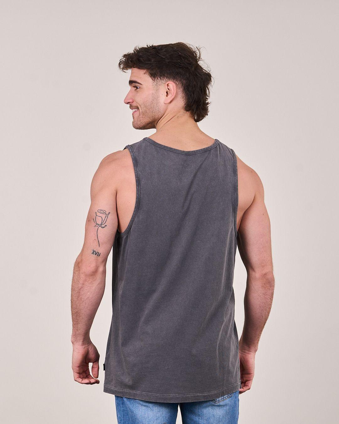 Polera Musculosa procesada Classic  - Polemic -3