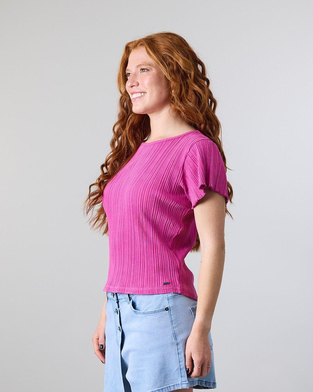 Polera Mujer procesada Rib Fantasy Polemic-2