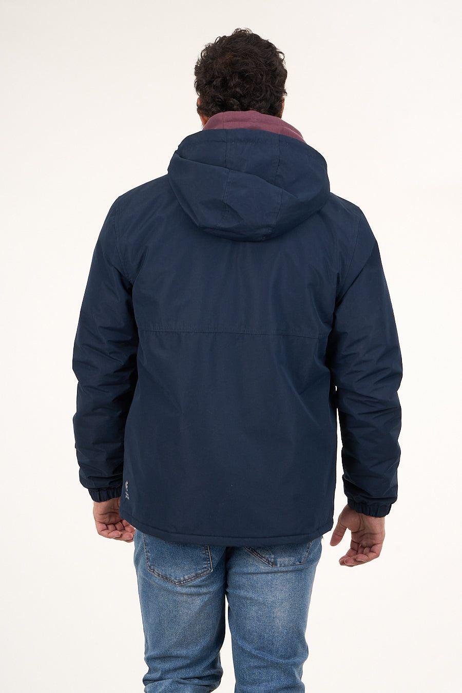 Parka Waterproof con Chiporro interior Azul wi9700 Polemic-4
