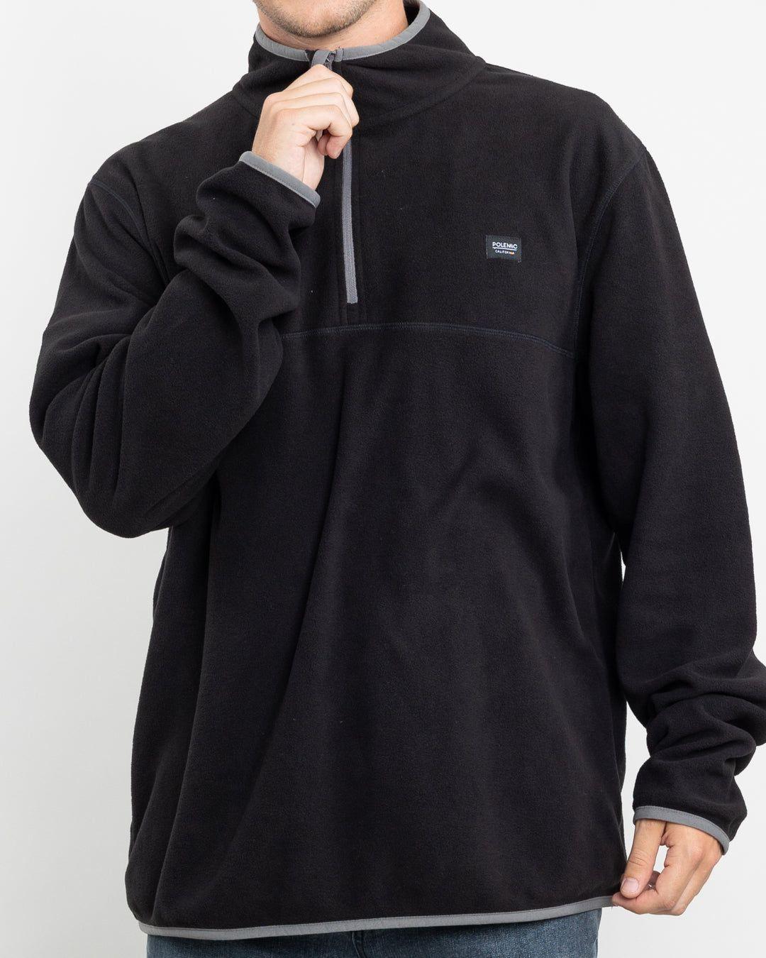 Polerón Hombre Micropolar Invierno sin gorro Polemic-3