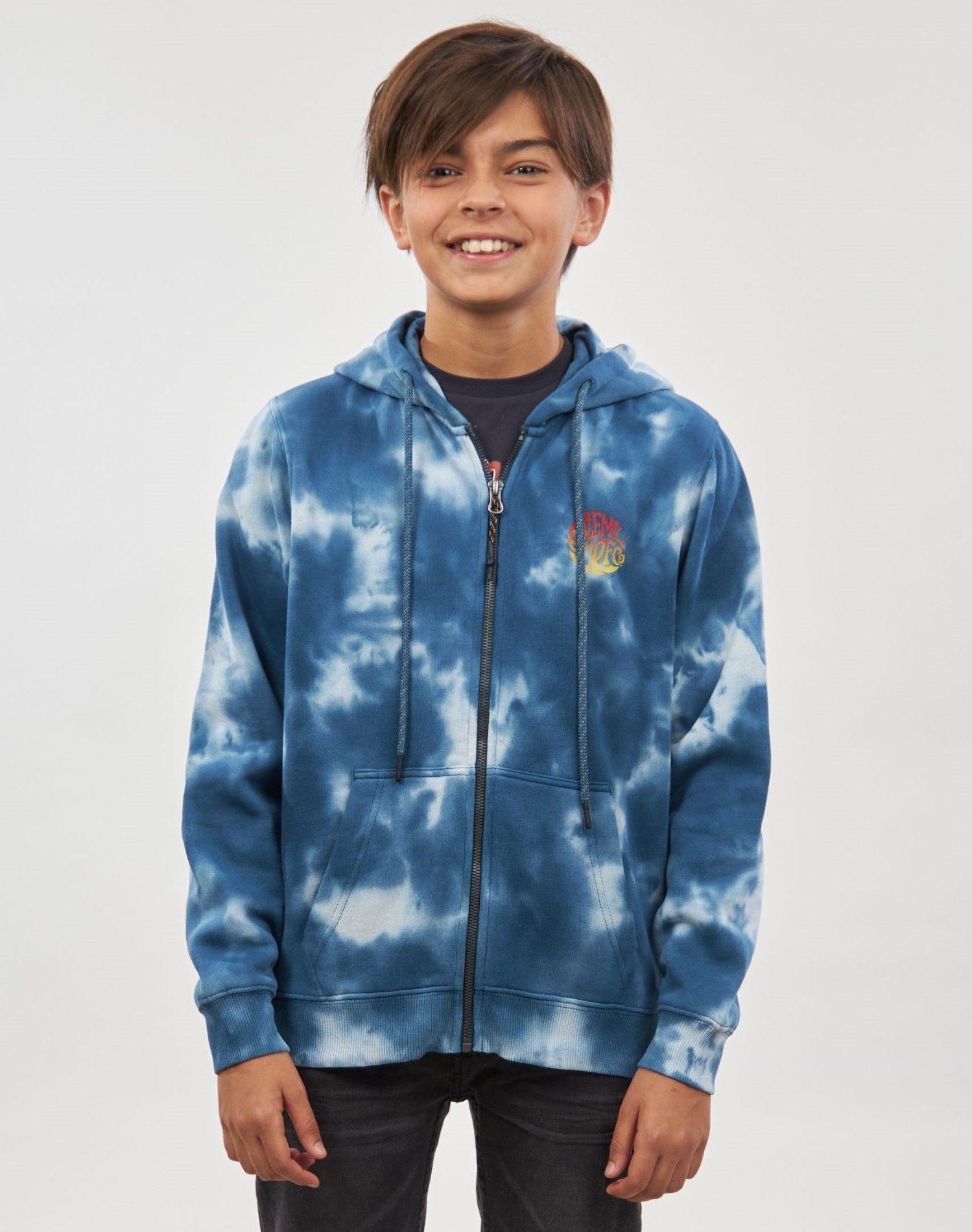 Poleron niño Tie Dye Talla 4 a 10 Polemic-0