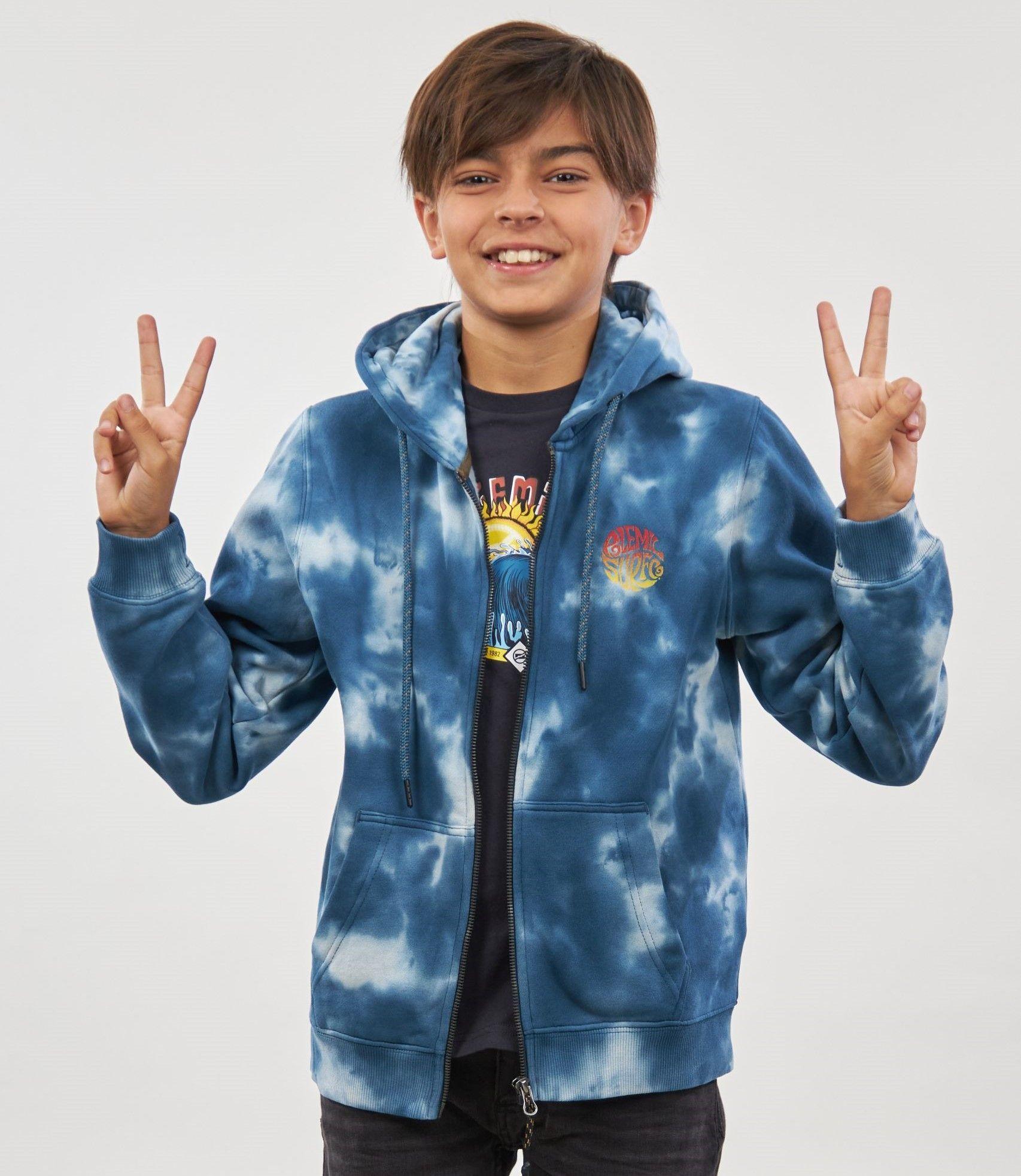 Poleron niño Tie Dye Talla 4 a 10 Polemic-2