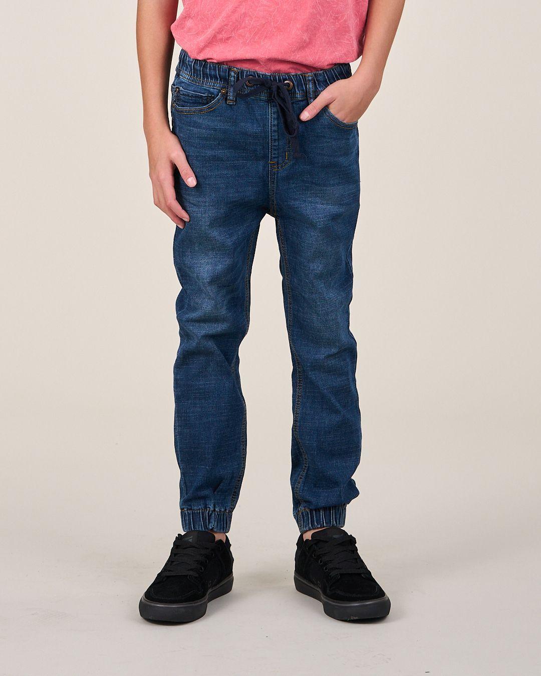 Jogger niño denim Standar Fit Azul 4195 Polemic-0