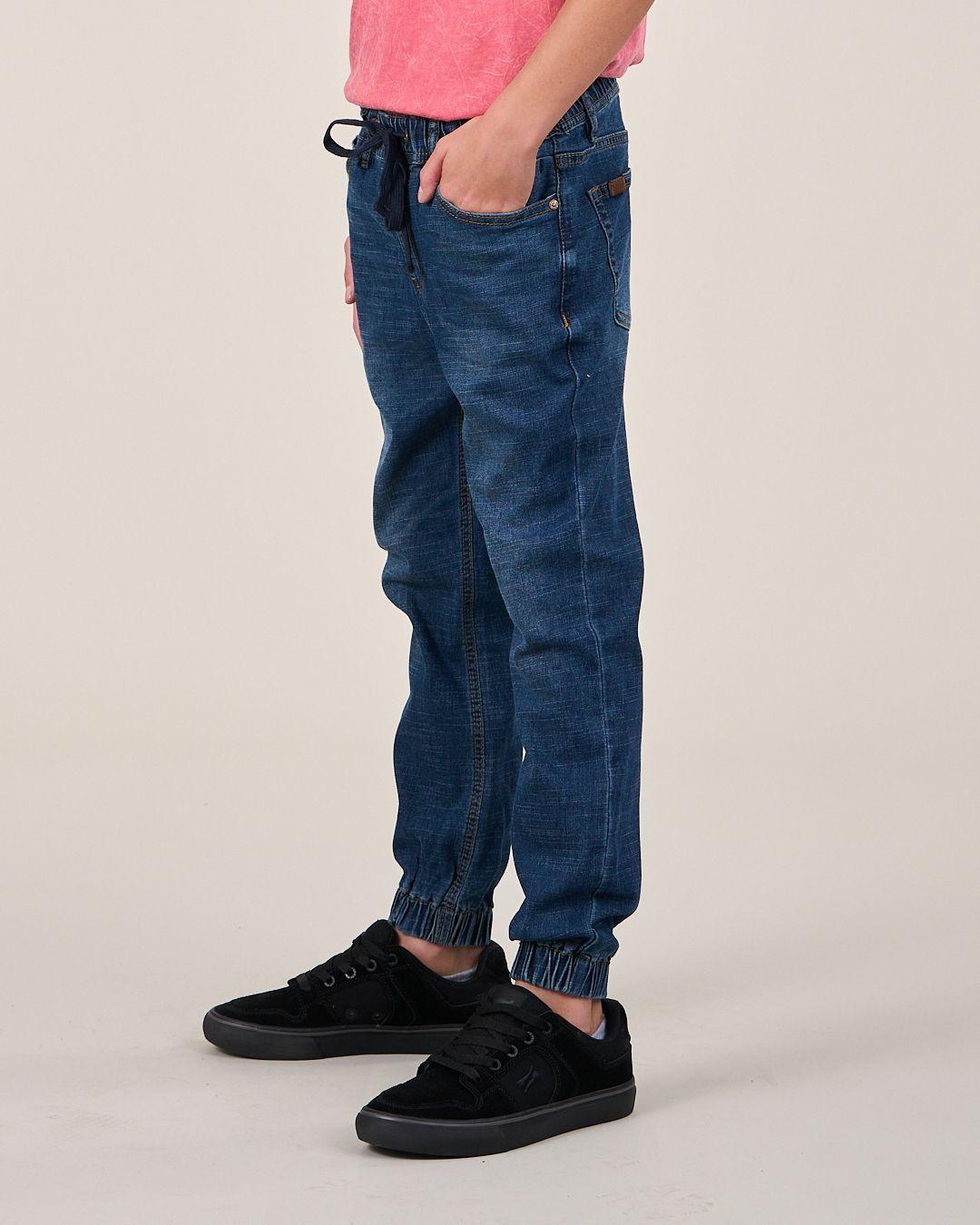 Jogger niño denim Standar Fit Azul 4195 Polemic-3