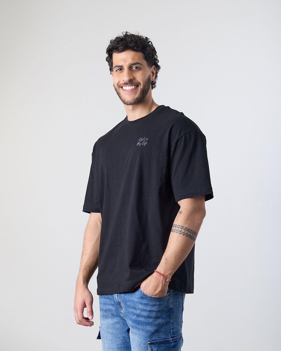 Polera hombre manga corta Relaxed XV1785 Polemic-0