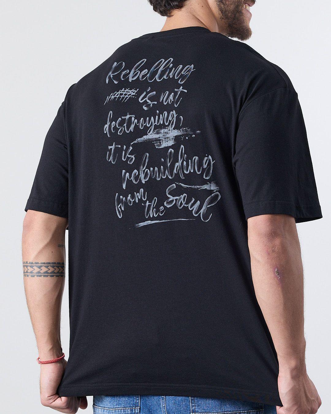 Polera hombre manga corta Relaxed XV1785 Polemic-1