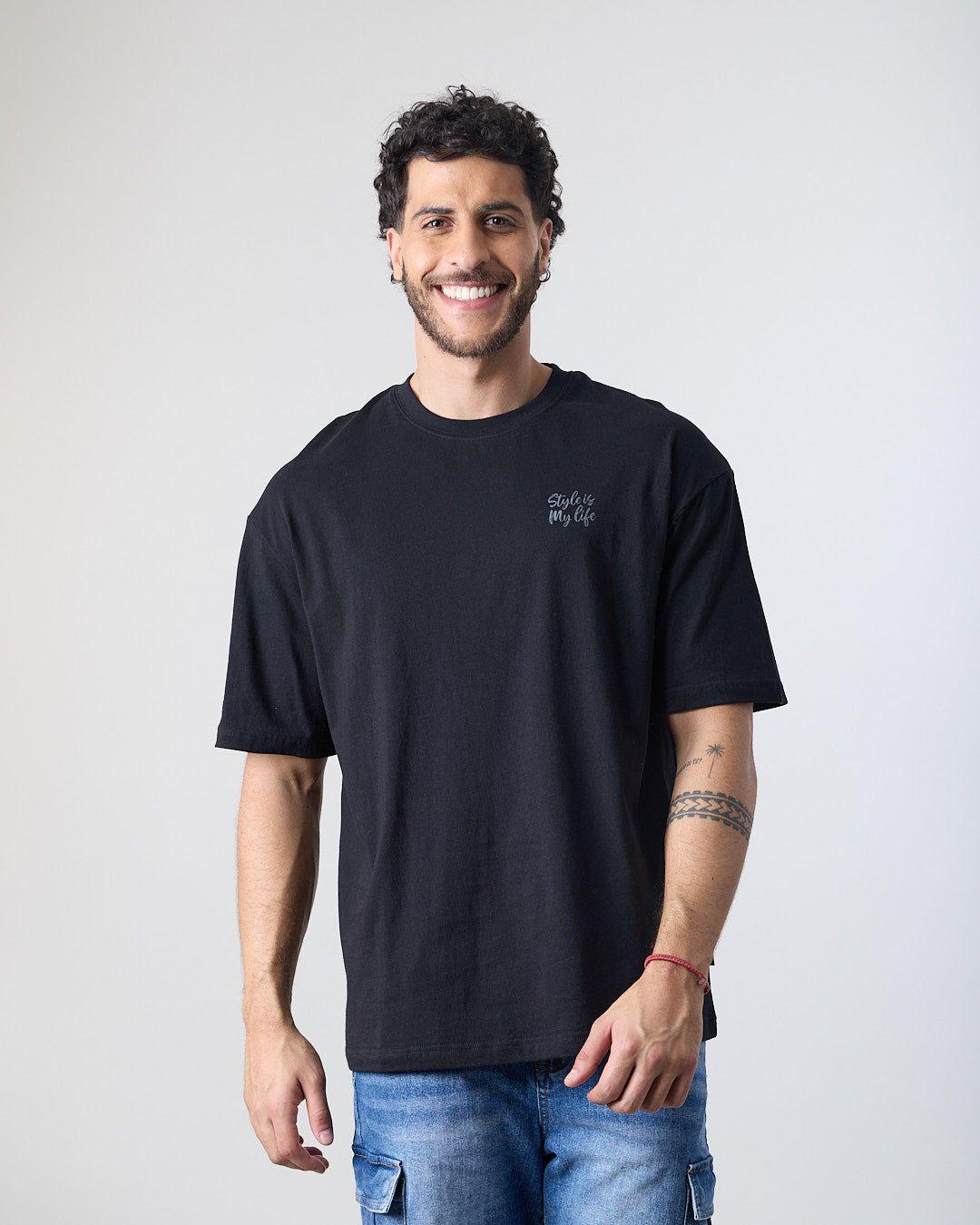 Polera hombre manga corta Relaxed XV1785 Polemic-2