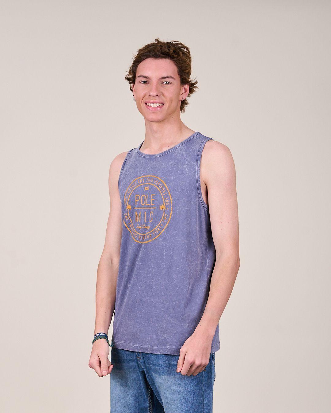 Polera Musculosa procesada Classic 1396 Polemic-2