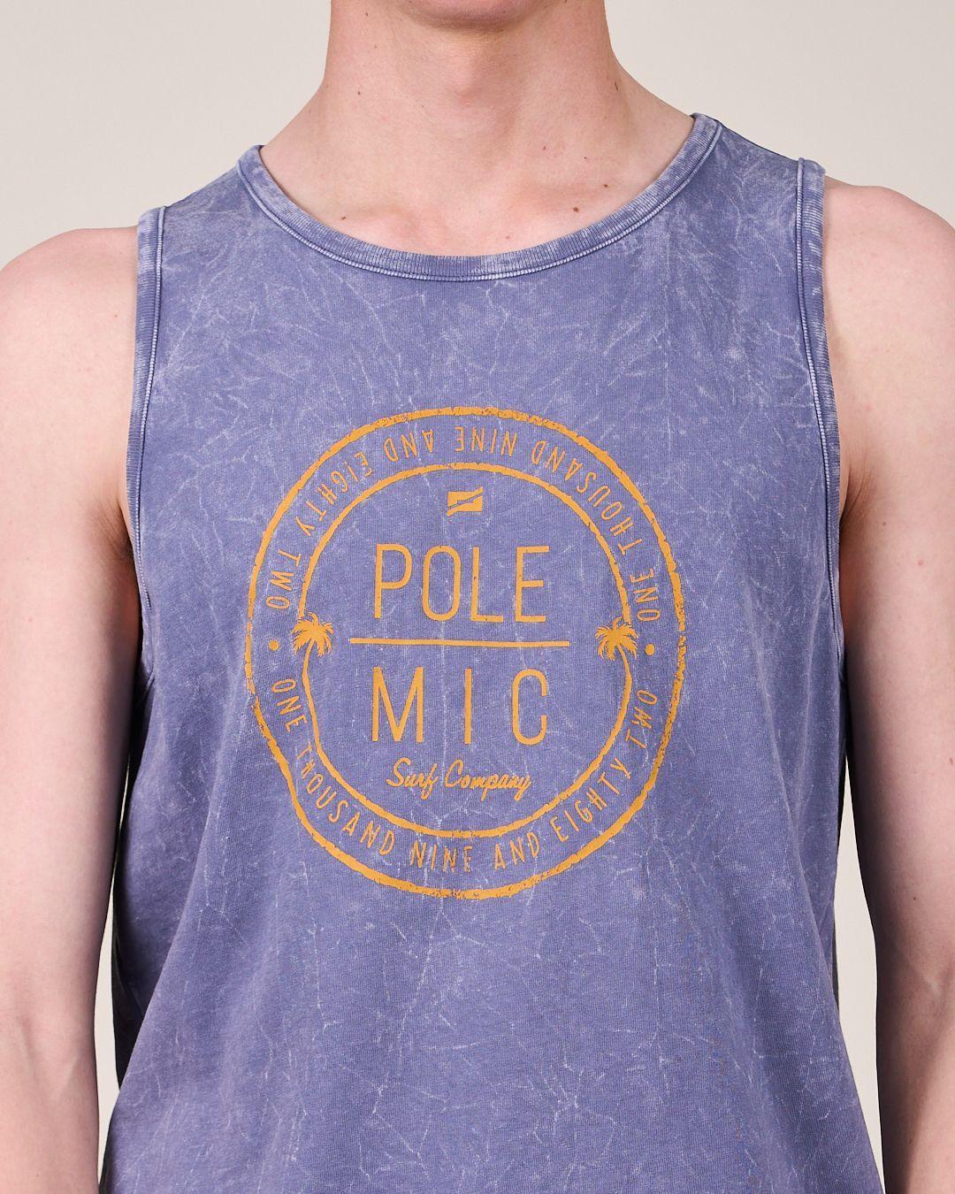 Polera Musculosa procesada Classic 1396 Polemic-4