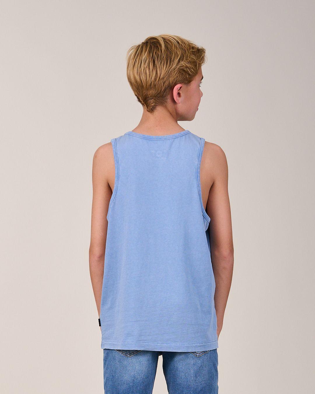 Polera Musculosa procesada Classic 1195 niño Polemic-2