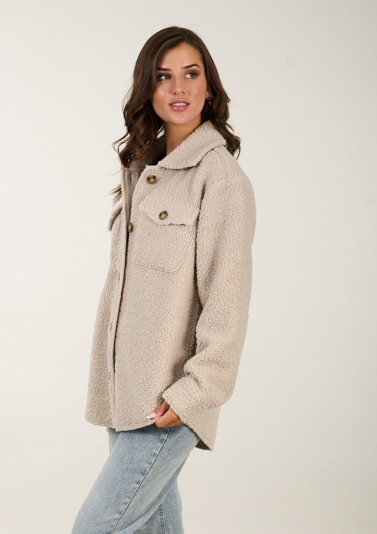 Chaqueta Sobrecamisa Bondend Abrigo Sherpa Polemic-2